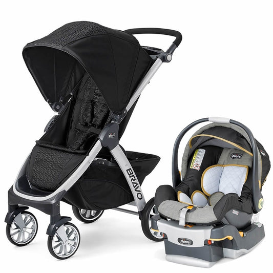 Chicco Bravo & Keyfit Trio Travel System - Ombra / Sedona