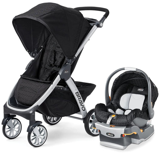Chicco Bravo & Keyfit Trio Travel System - Ombra