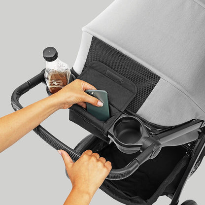 Chicco Bravo LE ClearTex Quick-Fold Stroller - Pewter - 05087011560070