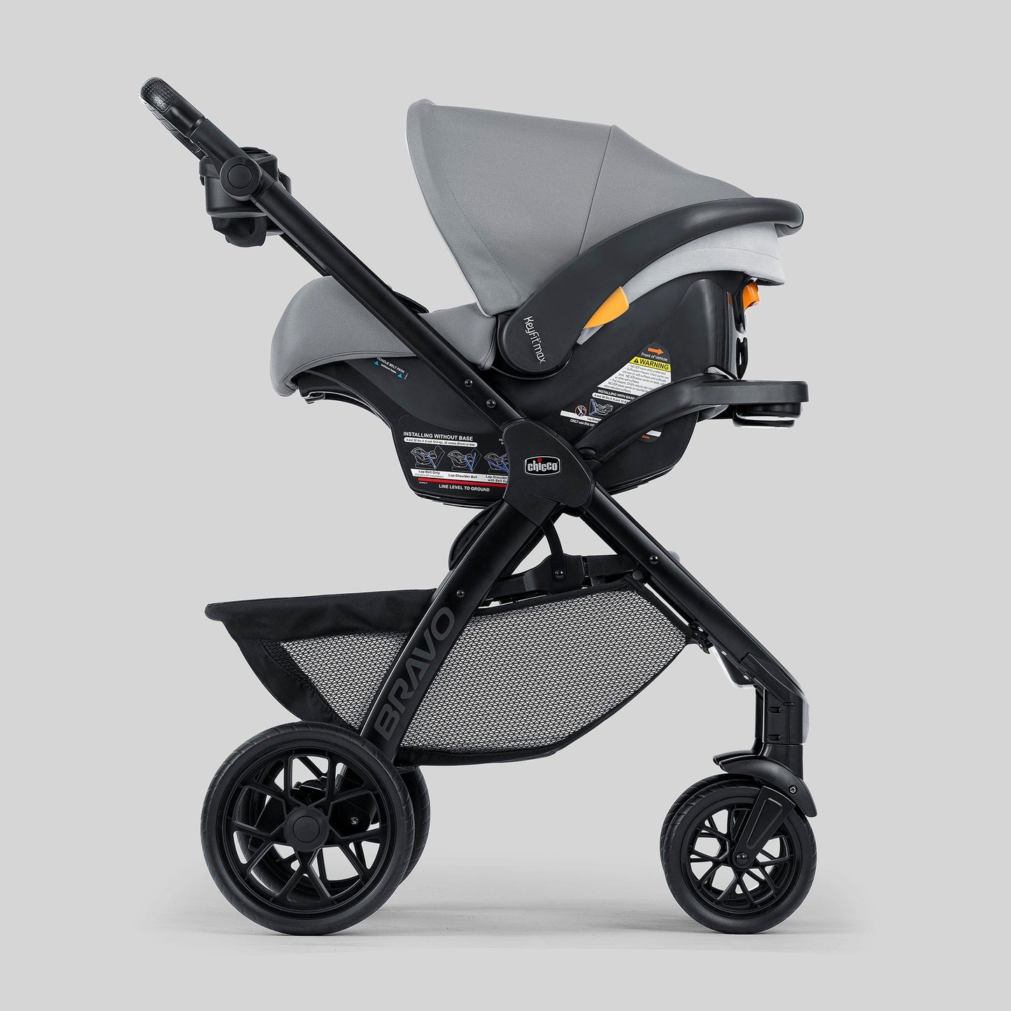 Chicco Bravo LE ClearTex Trio Travel System - Atlas - 00087202290070