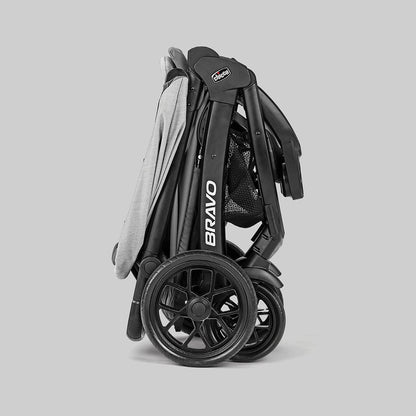 Chicco Bravo LE Trio Travel System - Driftwood - 06079633330070