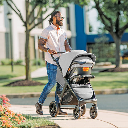 Chicco Bravo LE Trio Travel System - Harbor - 04079633530070