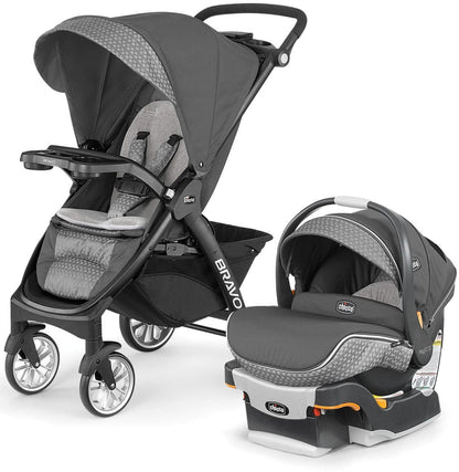 Chicco Bravo LE Trio Travel System - Silhouette - 05079224330070