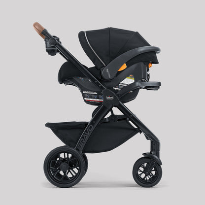 Chicco Bravo Primo ClearTex Trio Travel System - Somerset - 04087203430070