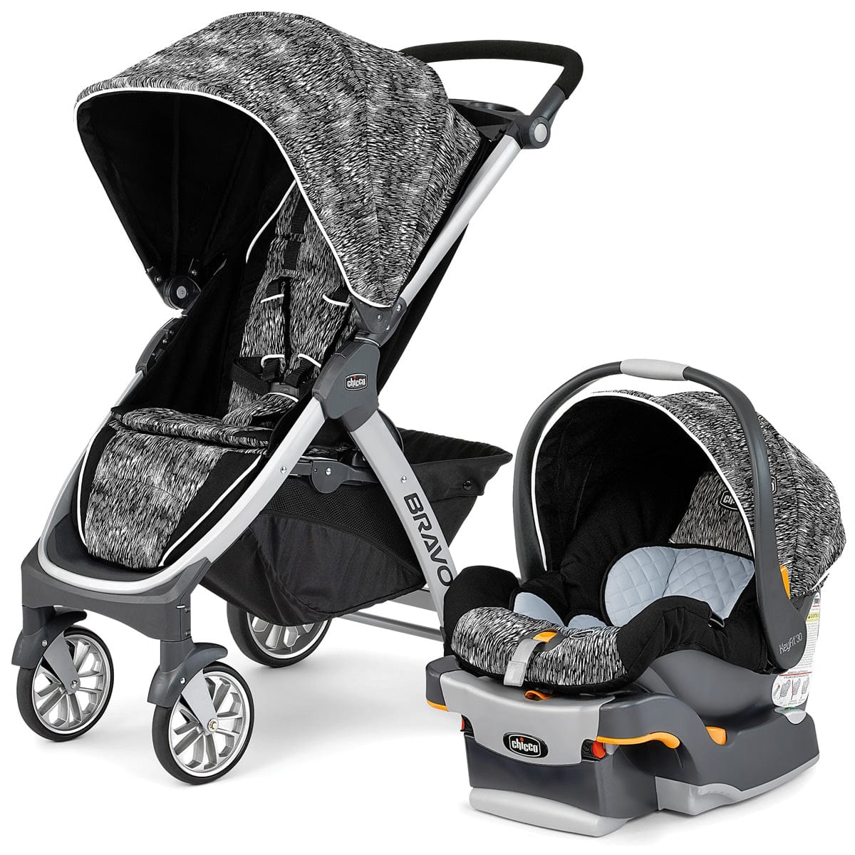 Chicco 2016 Bravo Trio Travel System - Rainfall