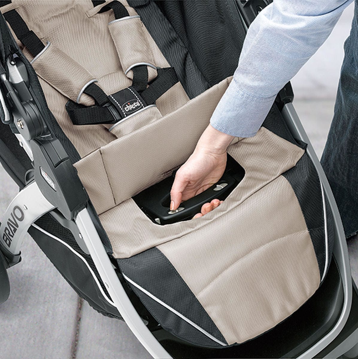 Chicco Bravo Trio Stroller - Ombra - 07079104500070