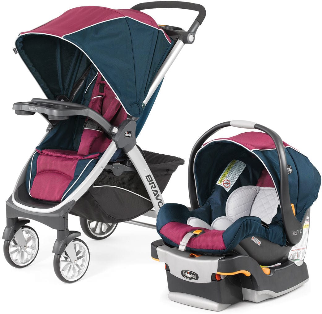Chicco Bravo Trio Travel System - Blackberry - 05079761280070