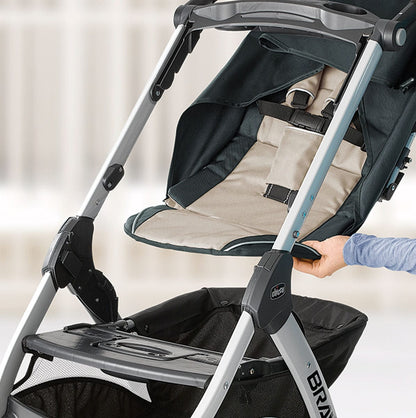 Chicco Bravo Trio Travel System - Blackberry - 05079761280070