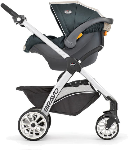 Chicco Bravo Trio Travel System - Blackberry - 05079761280070