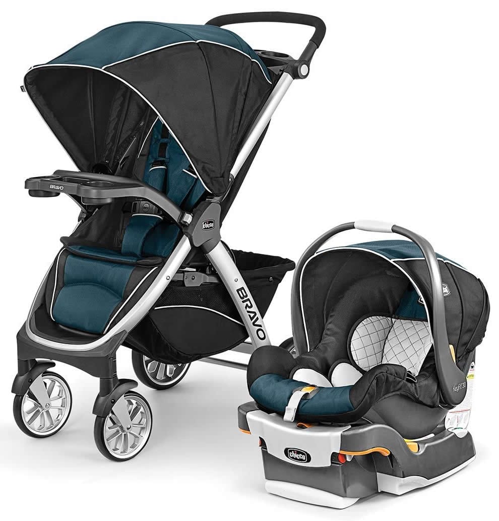 Chicco Bravo Trio Travel System - Lake - 05079761530070