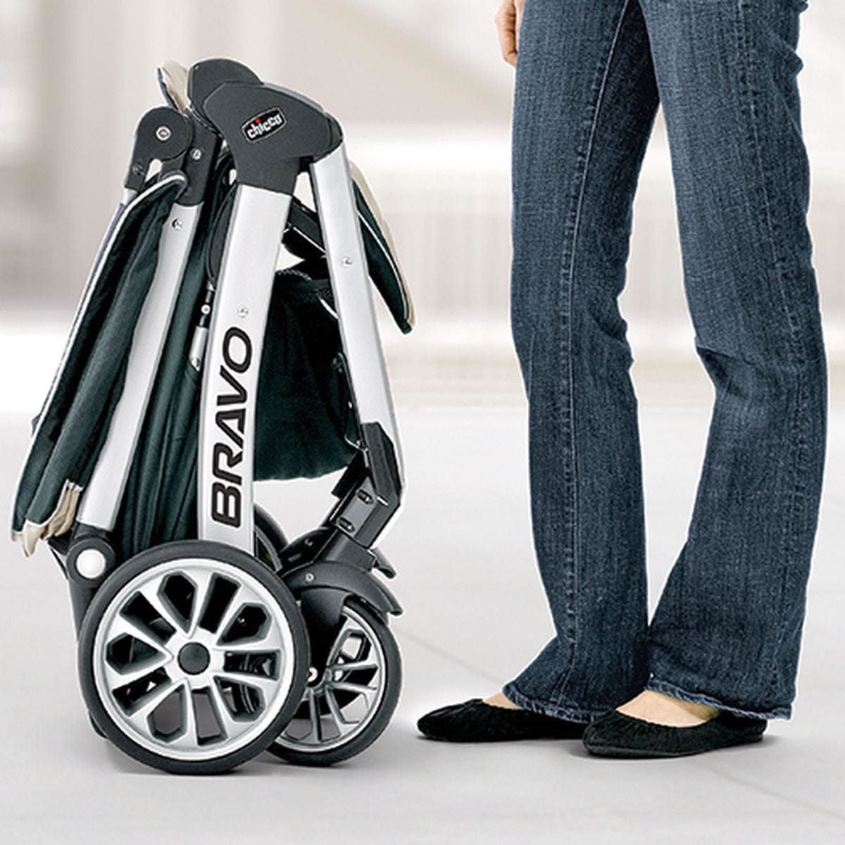 Chicco Bravo Trio Travel System - Lilla - 04079095670070