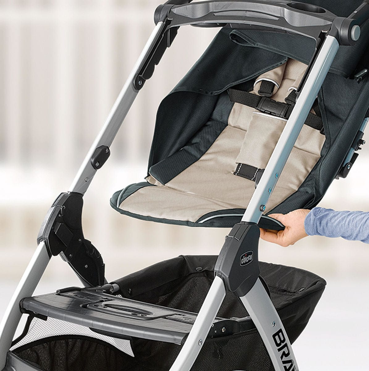 Chicco Bravo Trio Travel System - Lilla - 04079095670070
