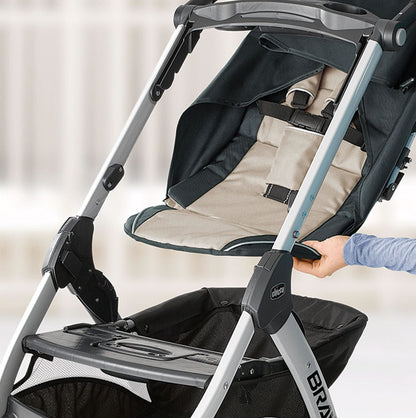Chicco Bravo Trio Travel System - Lilla - 04079095670070