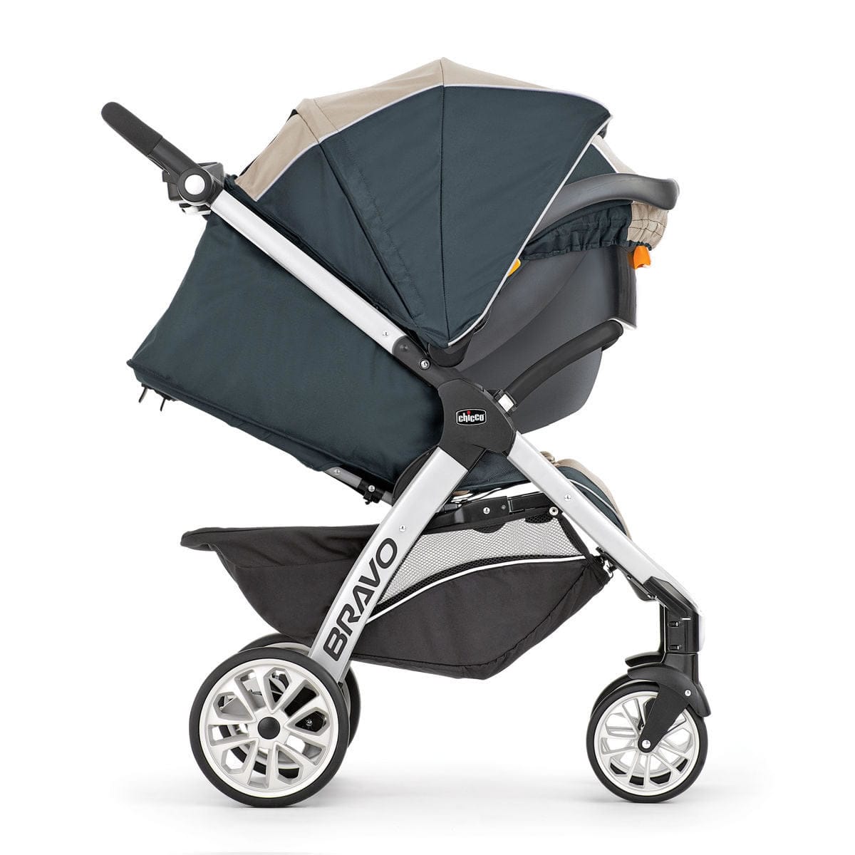 Chicco Bravo Trio Travel System - Lilla - 04079095670070