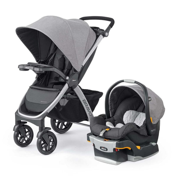 Chicco Bravo 3-in-1 Quick Fold Travel System, Parker