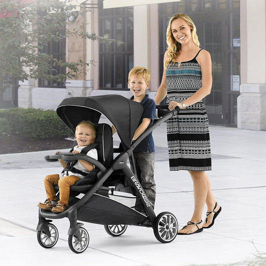 Chicco BravoFor2 LE Stroller - Eucalyptus
