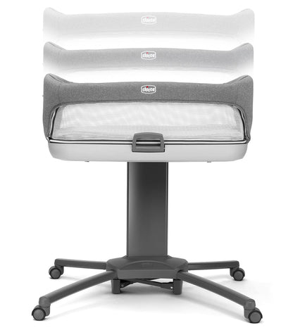 Chicco Close To You Bedside Bassinet - Heather Grey - 00079642400070