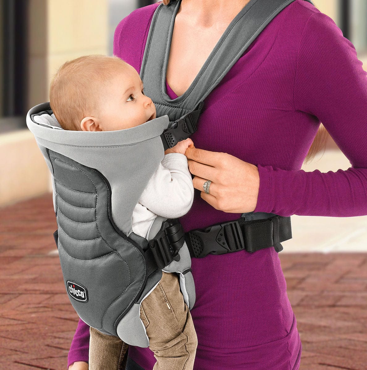 Chicco Coda Baby Carrier - Graphite