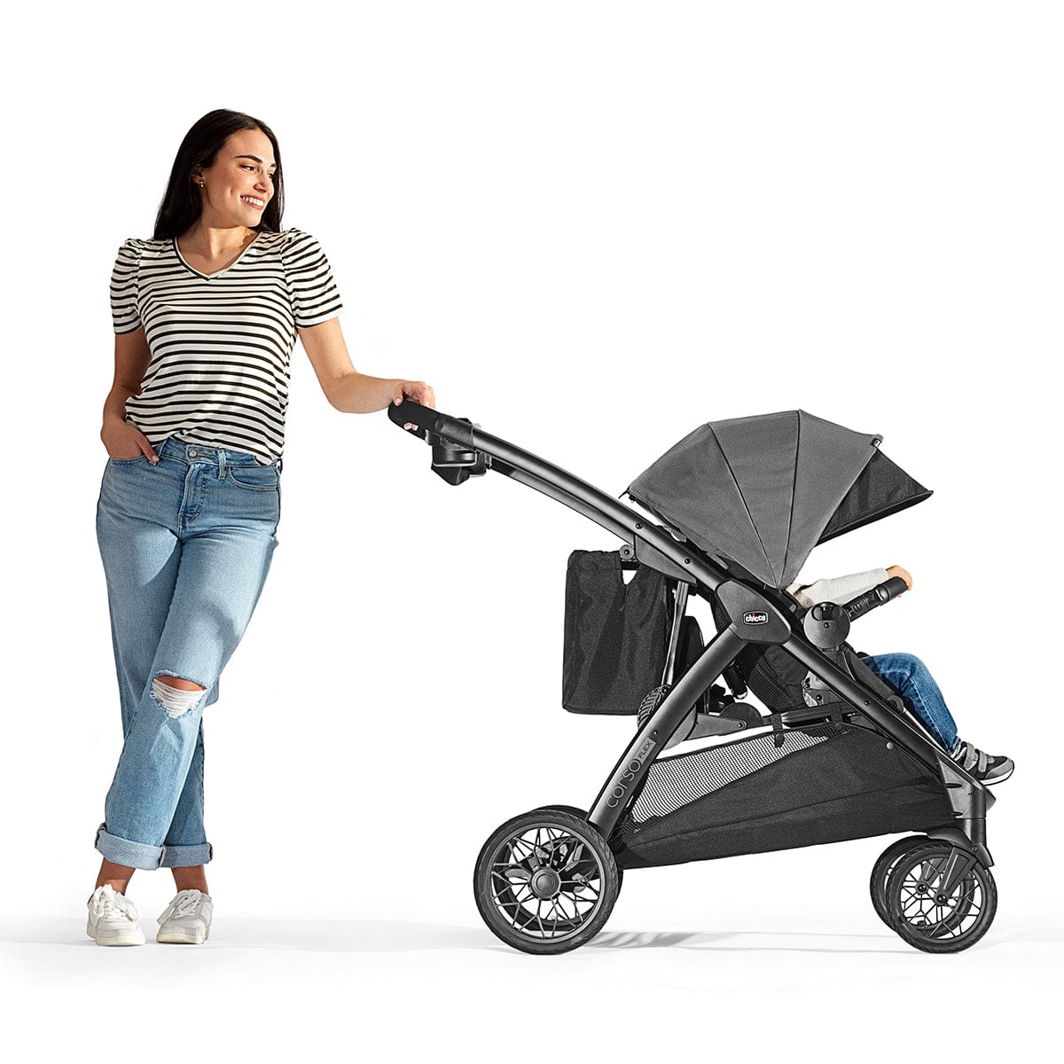 Chicco Corso Flex Convertible Stroller - Legend - 08087008180070
