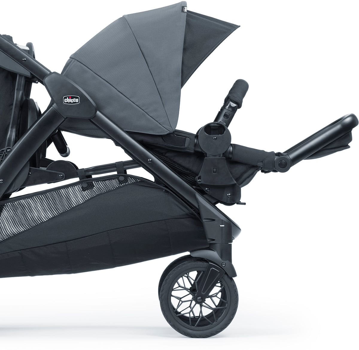 Chicco Corso Flex Double Stroller Bundle - Legend - 08087008180070-08087120180070
