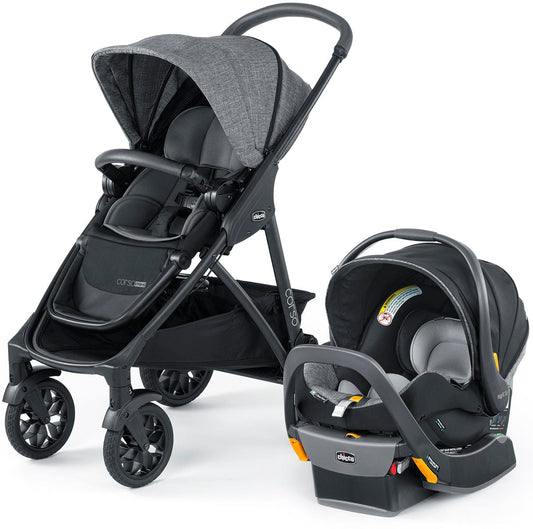 Chicco Corso Primo ClearTex Travel System - Aspen - 04087010350070