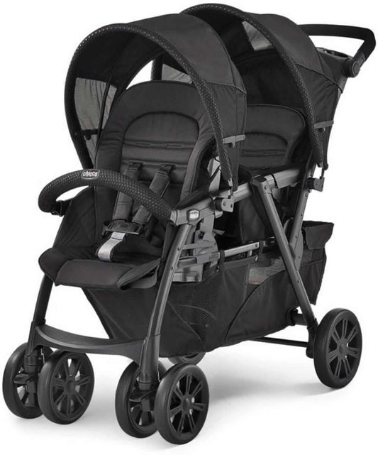 Chicco Cortina Together Double Stroller - Obsidian - 08079043240070
