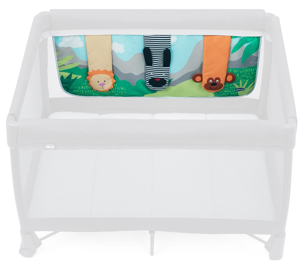 Chicco Dash Playard Play Panel - Safari - 05087014660070