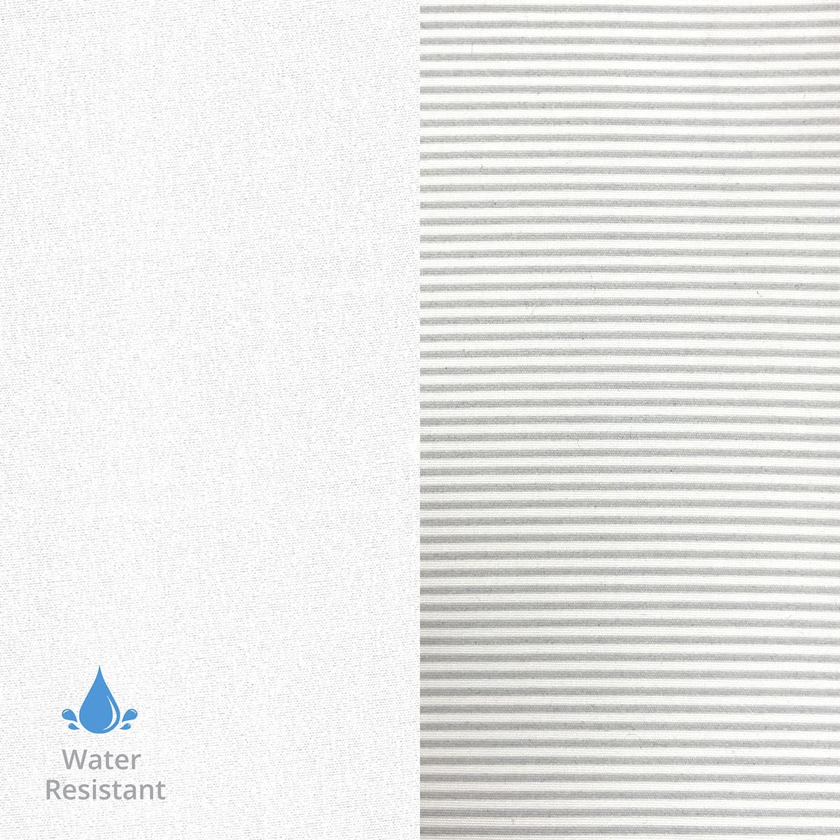 Chicco Dash Playard Sheets - White / Stripe - 04087017370070
