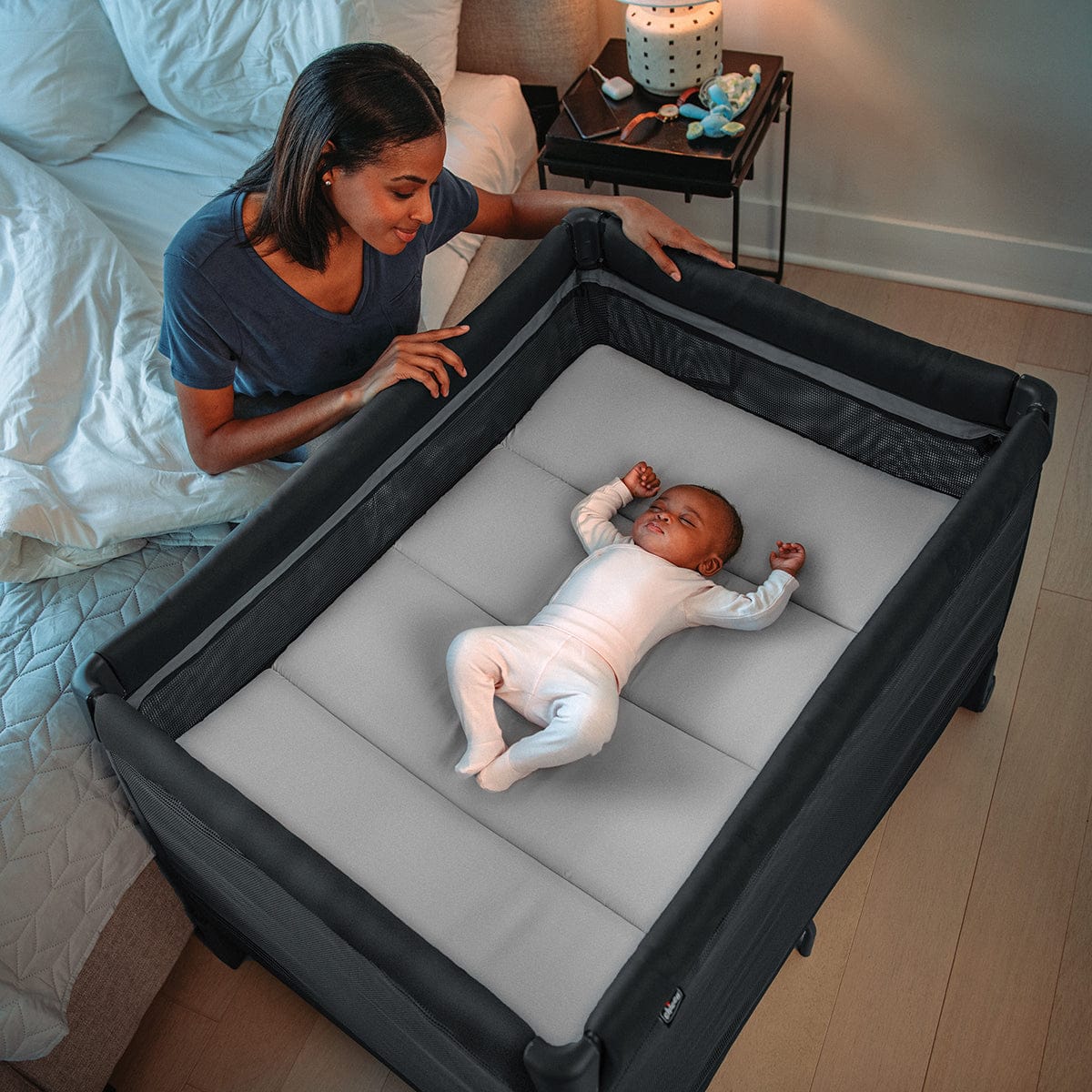 Chicco Dash Quick-Fold Playard - Charcoal - 00079668940070