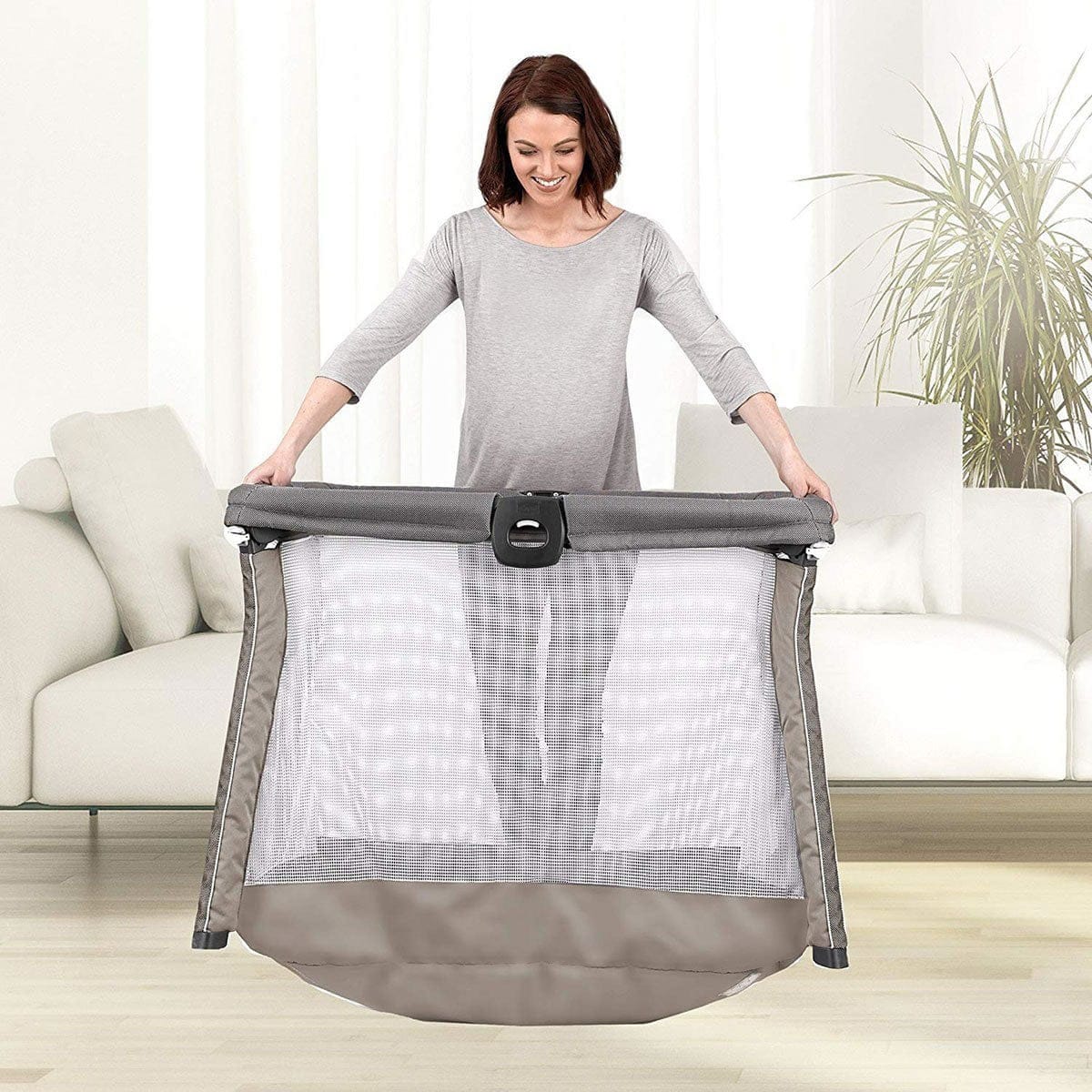 Chicco FastAsleep Full-Size Travel Playard - Dune