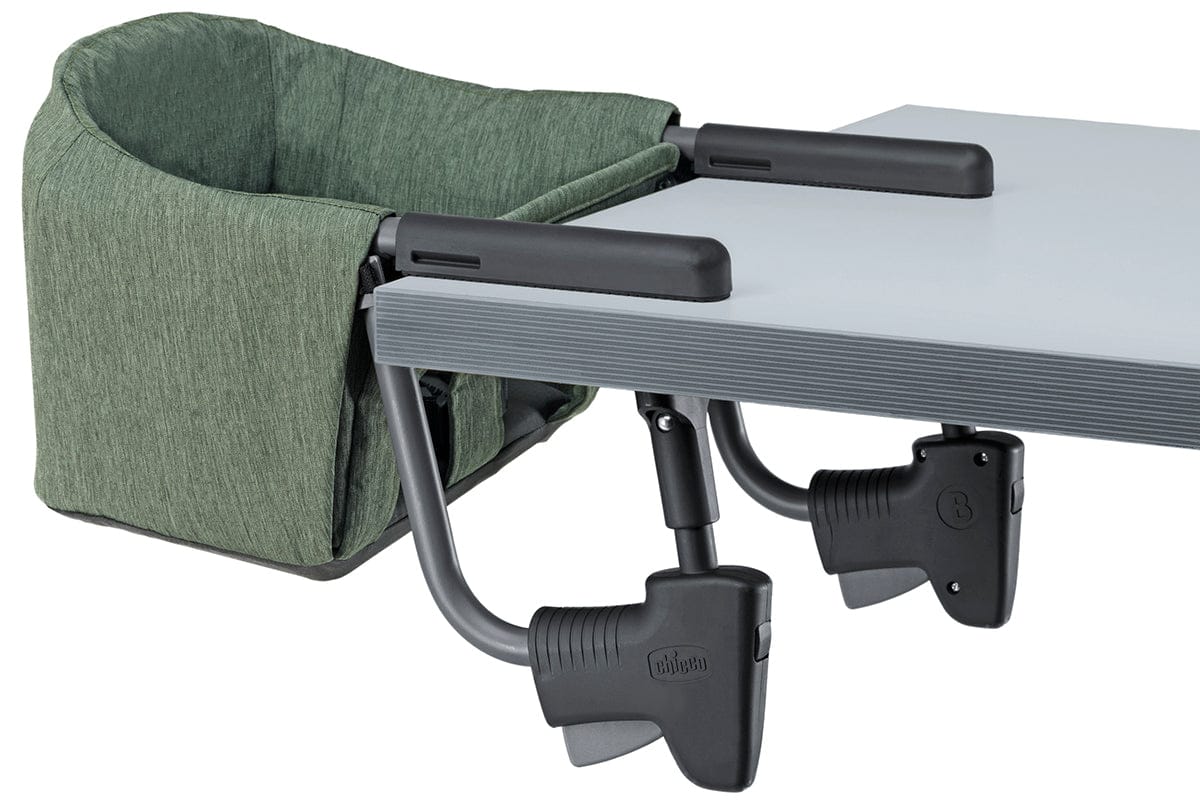 Chicco FastLock Hook-On Table Chair - Moss - 06087133860070