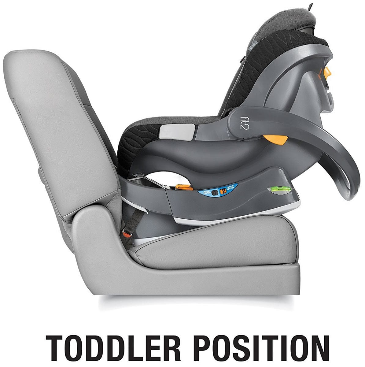 Chicco Fit2 Air Rear-Facing Infant & Toddler Car Seat with Anti-Rebound Bar - Marina