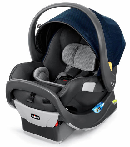 Chicco Fit2 Air Rear-Facing Infant & Toddler Car Seat with Anti-Rebound Bar - Marina - 07079443420070