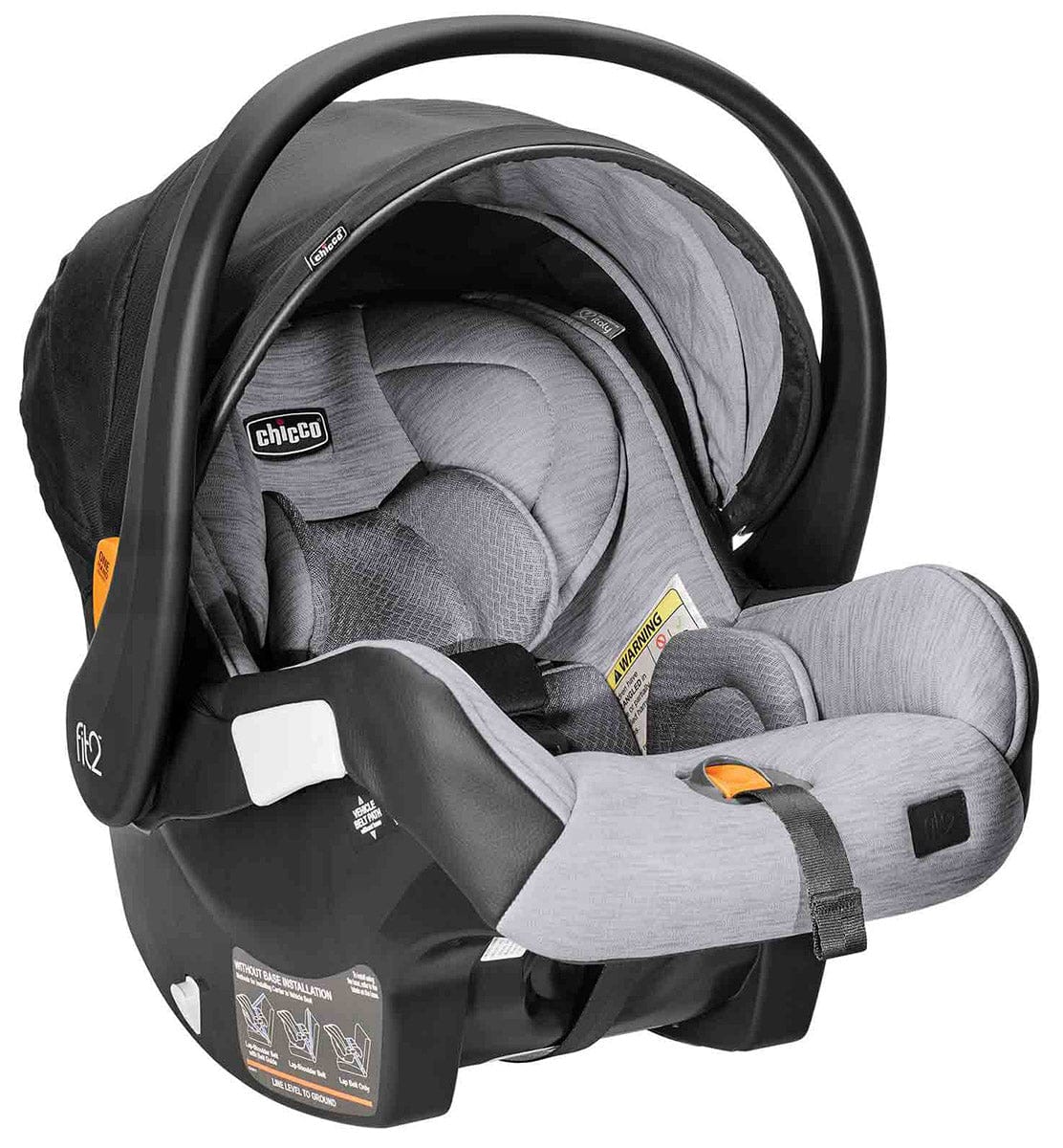 Chicco Fit2 Air Rear-Facing Infant & Toddler Car Seat with Anti-Rebound Bar - Vero - 05079443460070