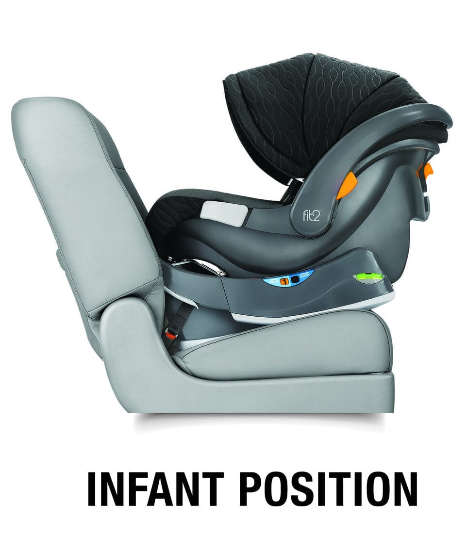 Chicco Fit2 LE Rear-Facing Infant and Toddler Car Seat with Anti-Rebound Bar - Alto