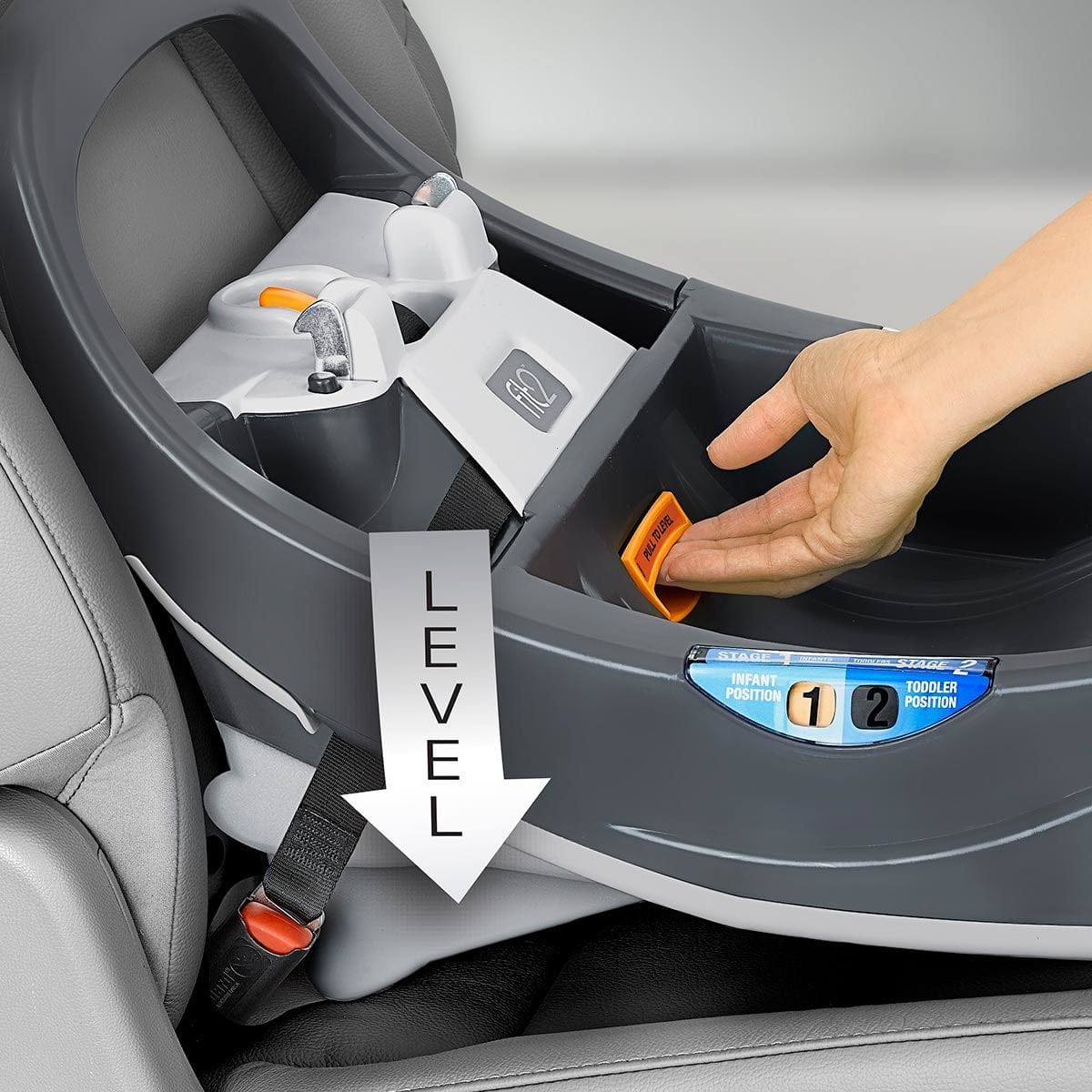 Chicco Fit2 LE Rear-Facing Infant and Toddler Car Seat with Anti-Rebound Bar - Alto - 00079811180070