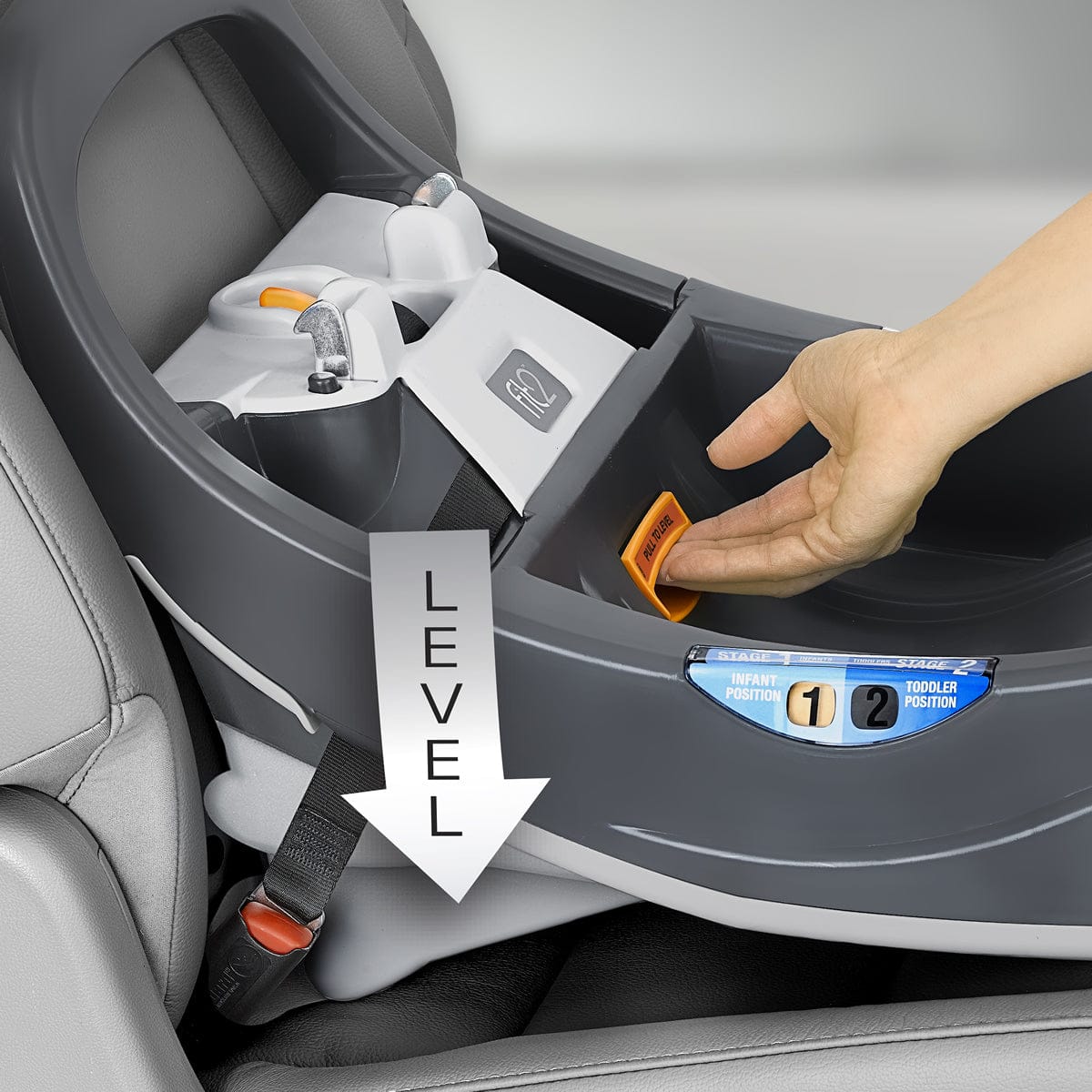 Chicco Fit2 Rear-Facing Infant & Toddler Car Seat with Anti-Rebound Bar - Tullio