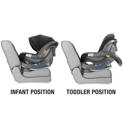 Chicco Fit2 Rear-Facing Infant & Toddler Car Seat with Anti-Rebound Bar - Tempo - 07079771580070