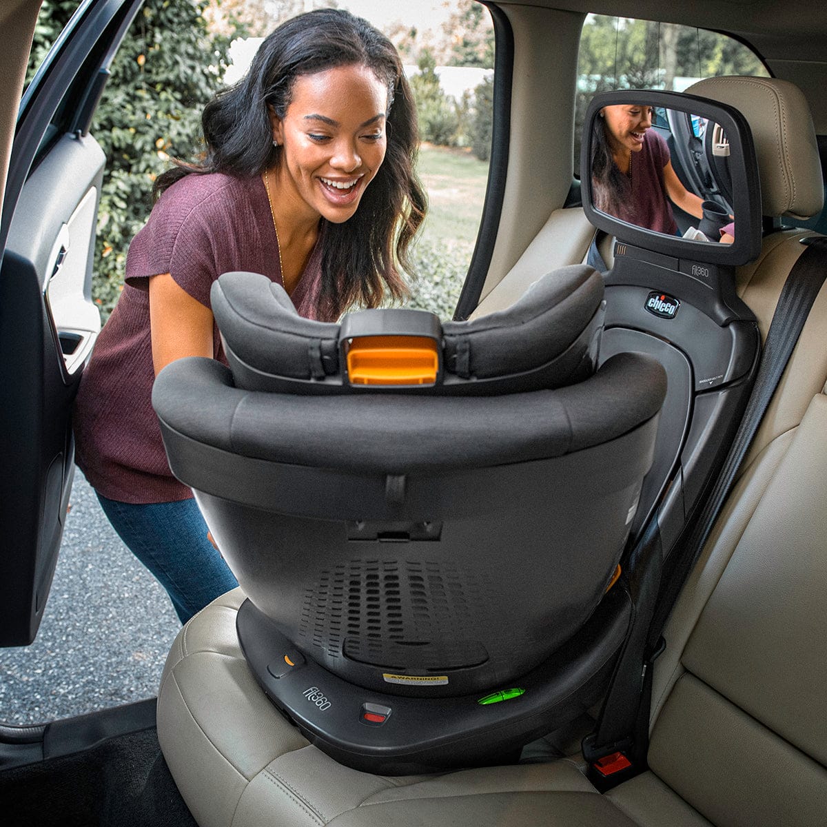 Chicco Fit360 Car Seat Mirror - 06087074990070