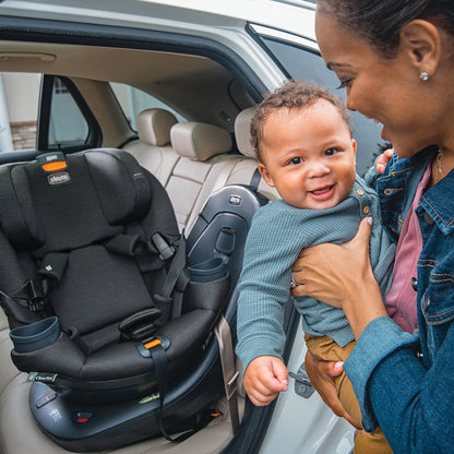 Chicco Fit360 ClearTex Rotating Convertible Car Seat - Carbon - 06087216950070