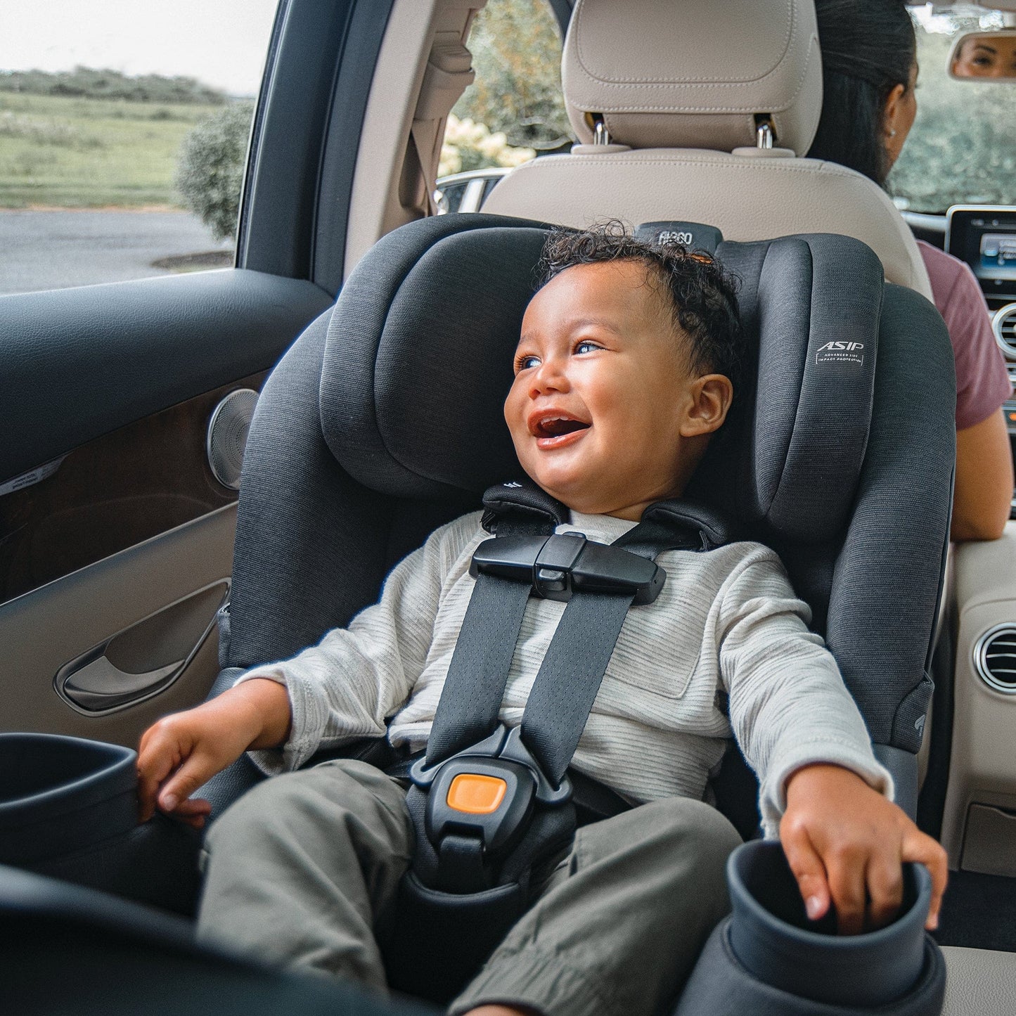 Chicco Fit360 ClearTex Rotating Convertible Car Seat - Obsidian - 08087216240070