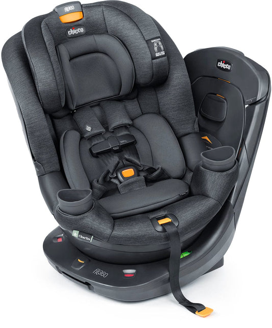 Chicco Fit360 ClearTex Rotating Convertible Car Seat - Slate - 00079690040070