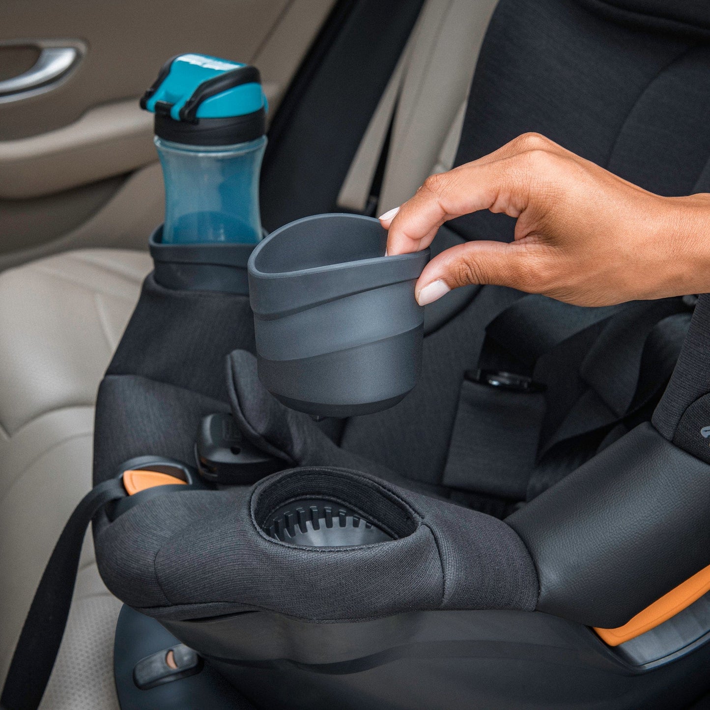 Chicco Fit360 ClearTex Rotating Convertible Car Seat - Titanium - 07087216840070