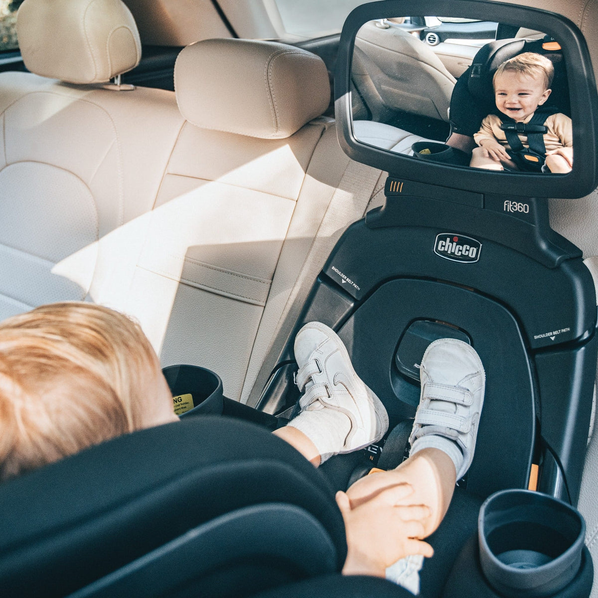 Chicco Fit360 Zip ClearTex Rotating Convertible Car Seat - Teak