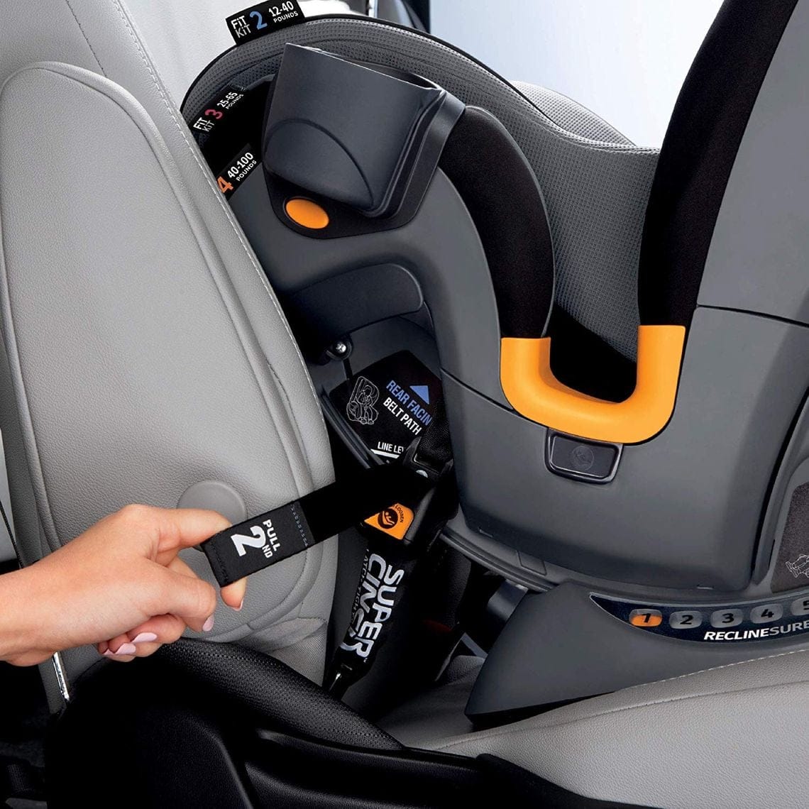 Chicco Fit4 4-in-1 All-In-One Convertible Car Seat - Carina - 05079645490070