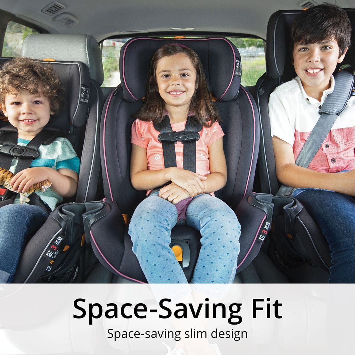Chicco Fit4 Adapt 4-in-1 All-In-One Convertible Car Seat - Ember - 07079646860070