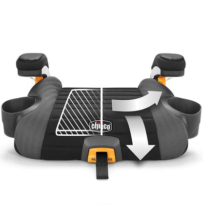 Chicco GoFit Plus Belt Positioning Booster Car Seat - Iron - 00079835720070