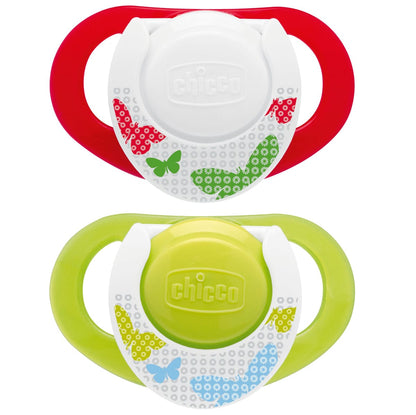 Chicco Hard Shield Orthodontic Pacifiers - Neutral - 4M+