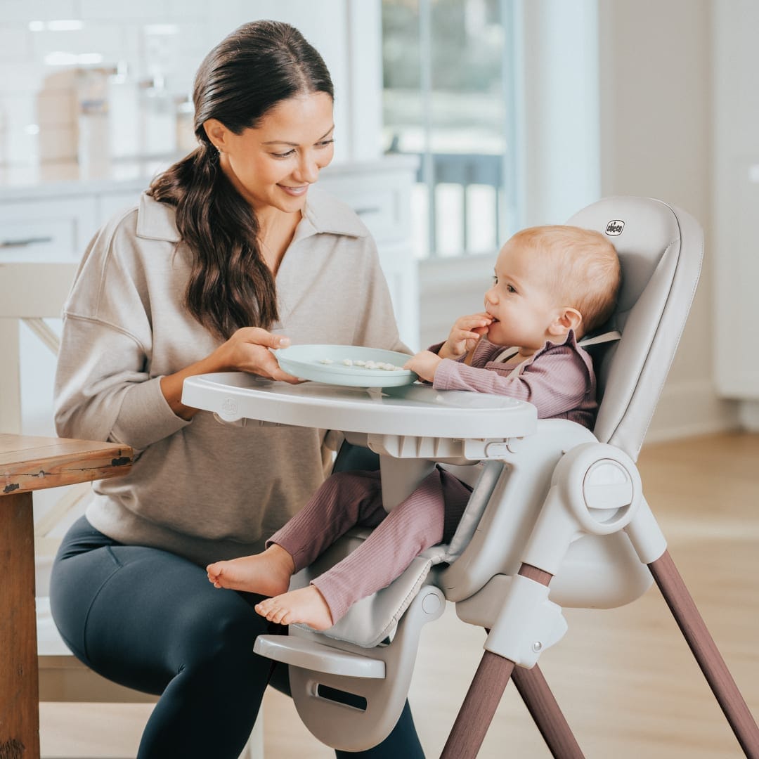 Chicco Harmonia Adjustable Folding High Chair - Scandi