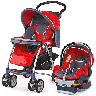 Chicco KeyFit 30 Cortina Travel System Fuego